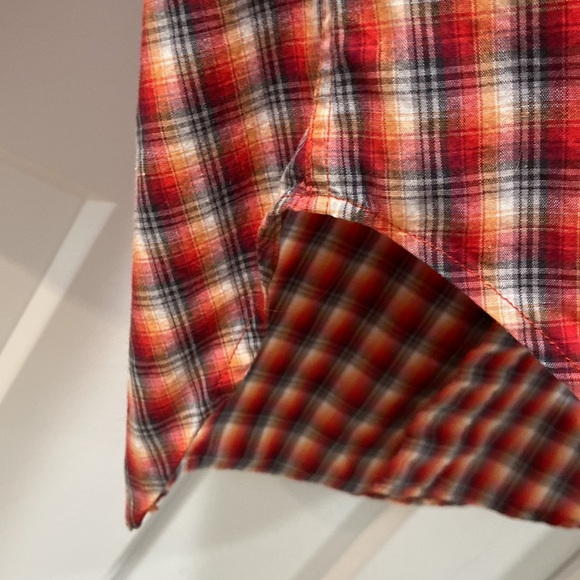 Ralph Lauren Western Wear 100% cotton vintage size 4 plaid button down 🤠 - Picture 9 of 14